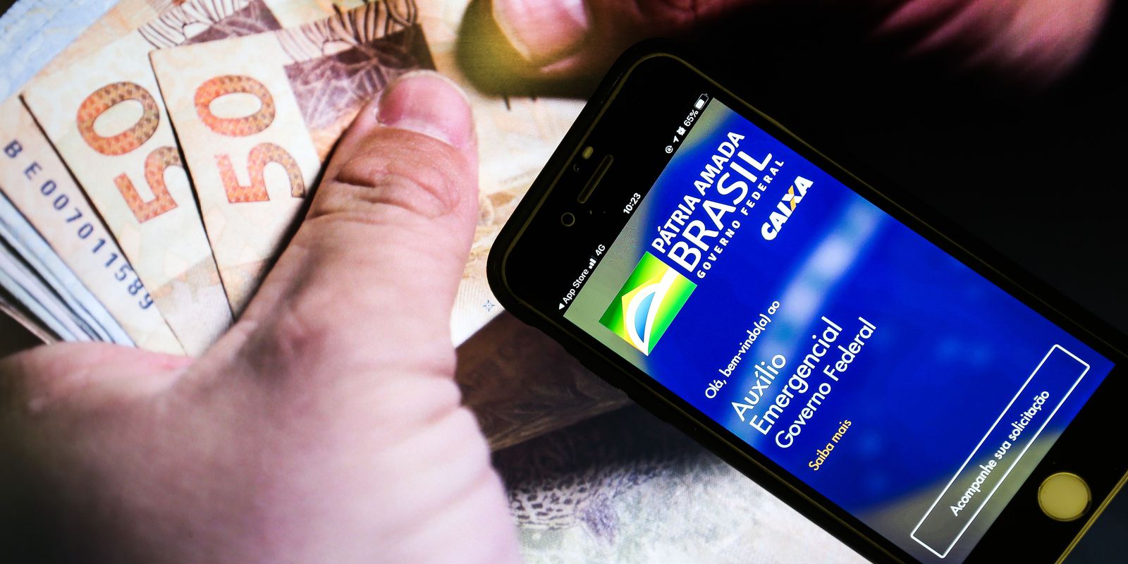 Privado: Trabalhadores nascidos em janeiro podem sacar auxílio emergencial
