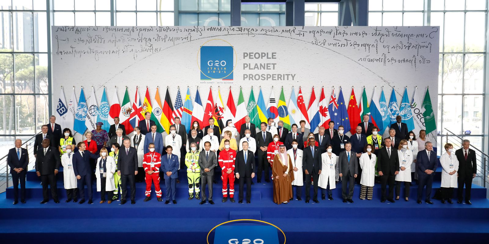 Privado: Presidentes do G20 apoiam taxação global de 15% para grandes empresas