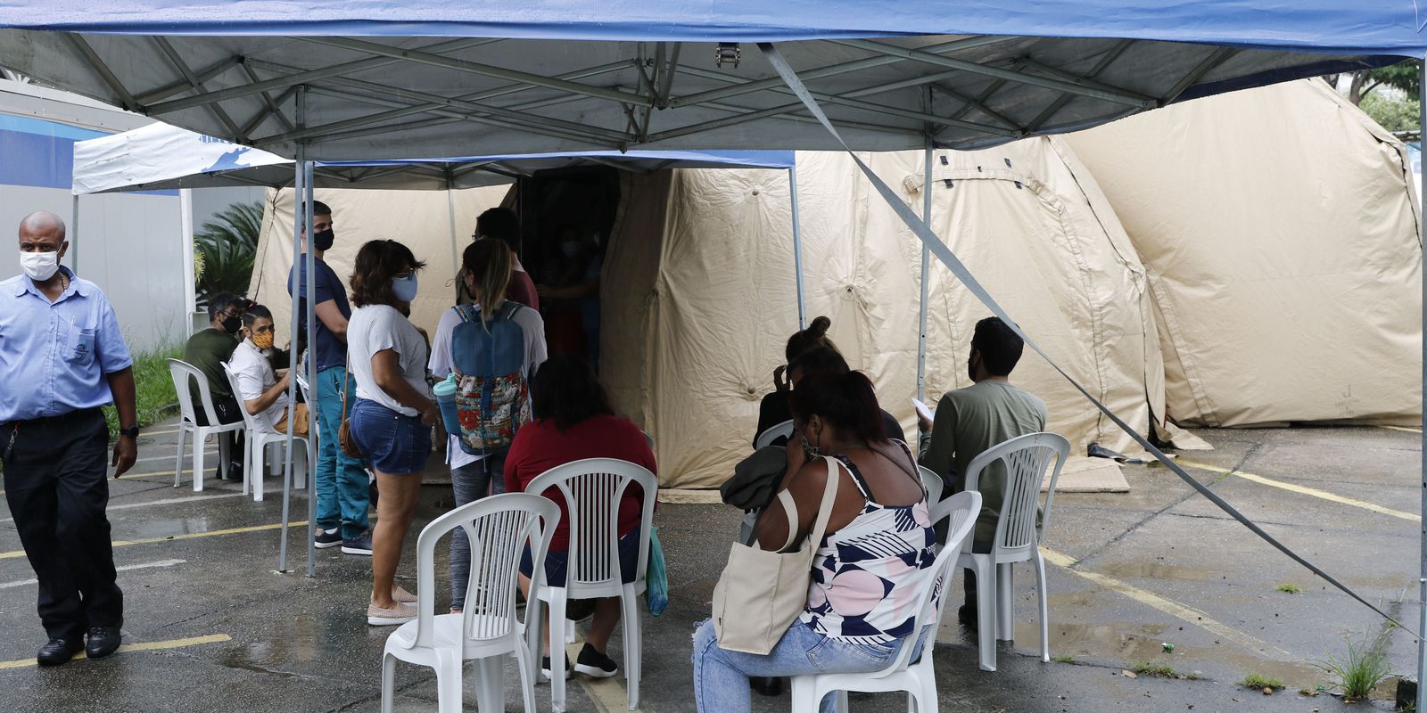 Privado: Testes positivos de covid-19 são mais de 40% no estado do Rio