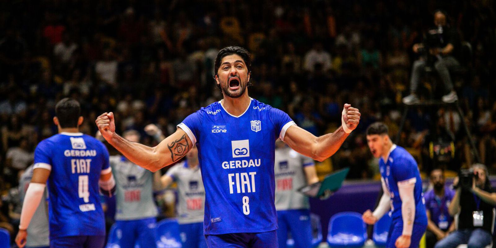 Privado: Superliga: Minas vence Cruzeiro de virada e força 3º jogo da final