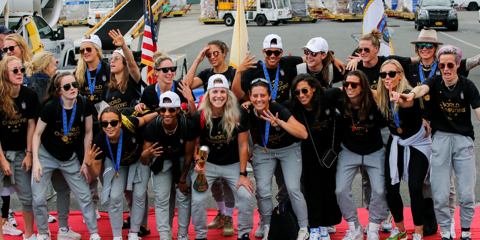 Privado: Seleções masculina e feminina dos EUA receberão premiações iguais