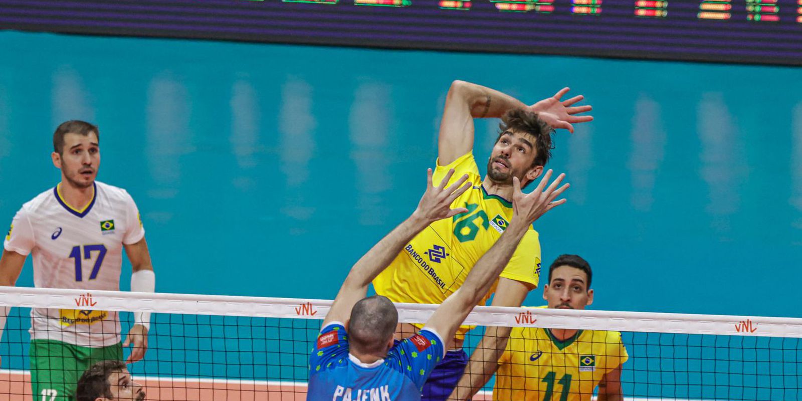 Privado: Brasil vence a segunda na Liga das Nações de vôlei masculino