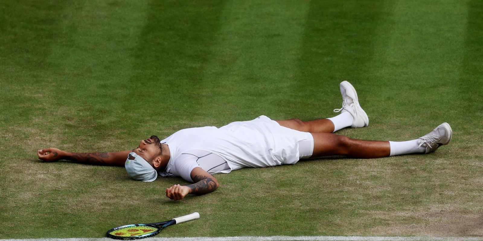 Privado: Kyrgios supera Garín e enfrentará Nadal em semifinal de Wimbledon