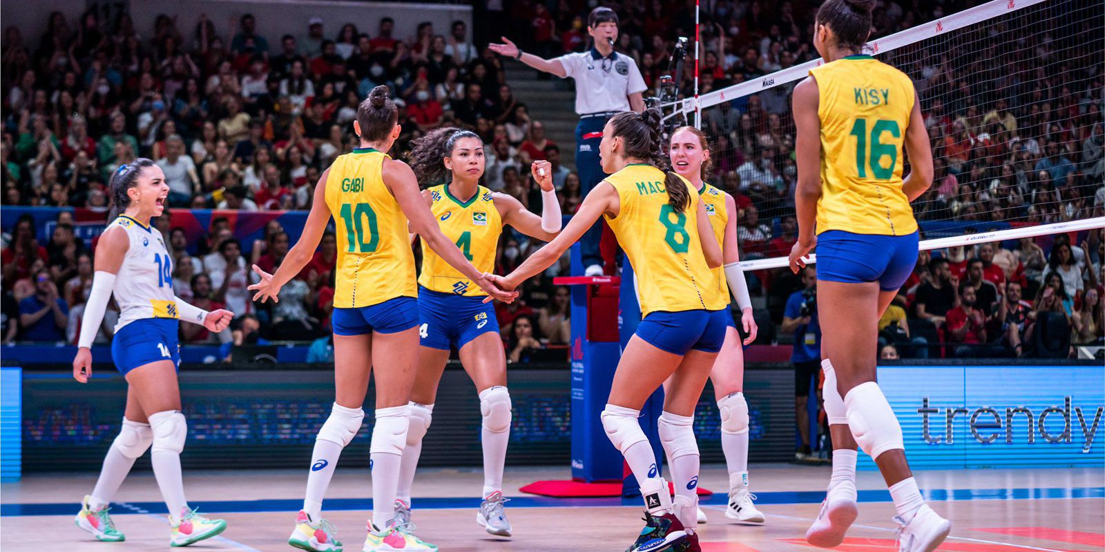 Privado: Brasil bate Sérvia e decide título inédito contra Itália na Liga