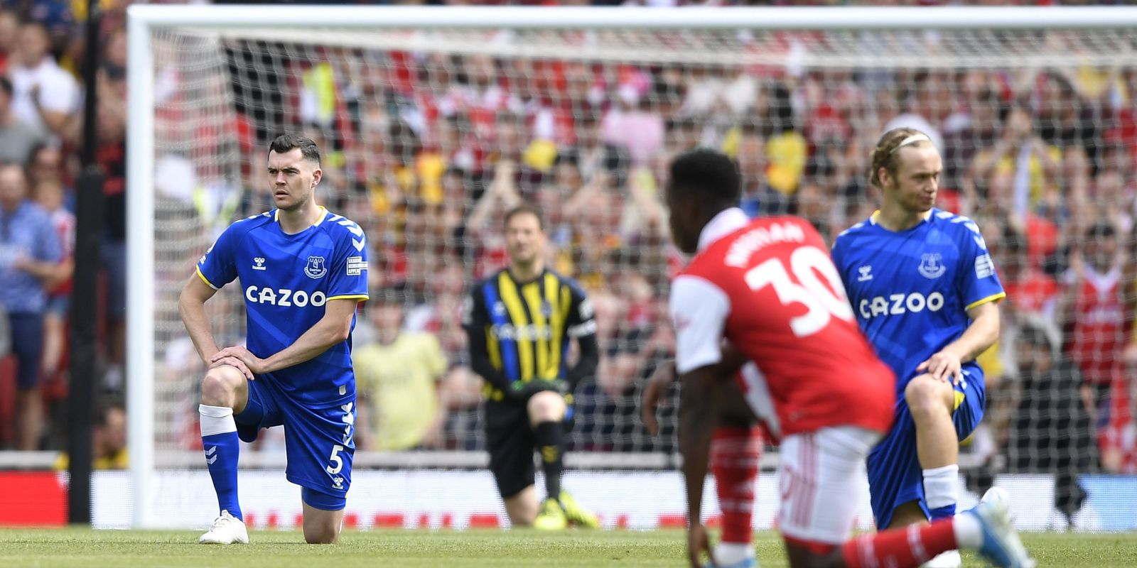 Privado: Times da Premier League limitarão gesto contra racismo a alguns jogos