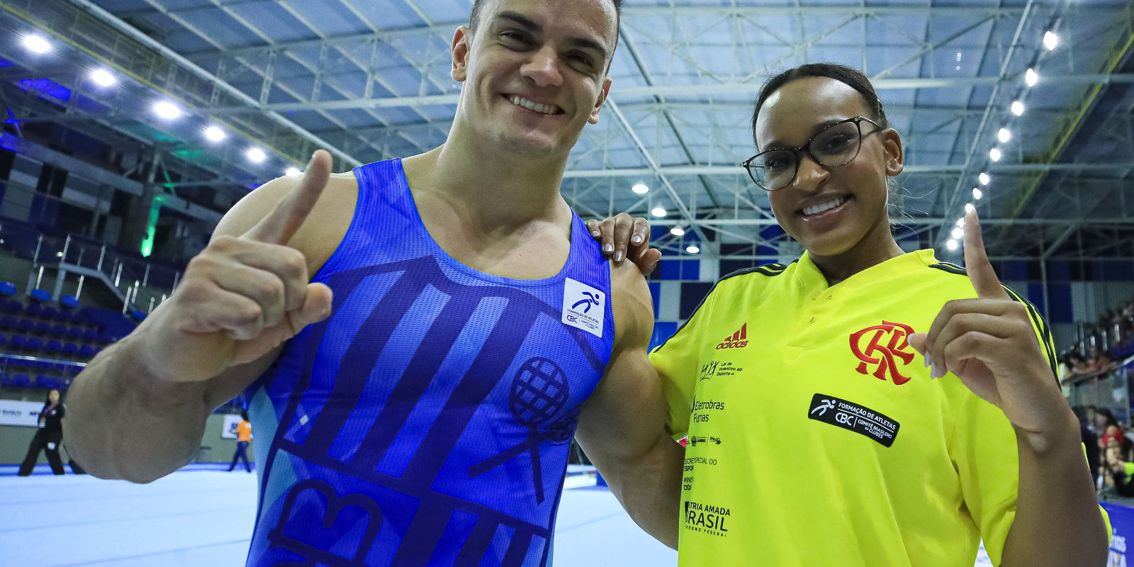 Privado: Rebeca Andrade e Caio Souza brilham no Brasileiro de Ginástica