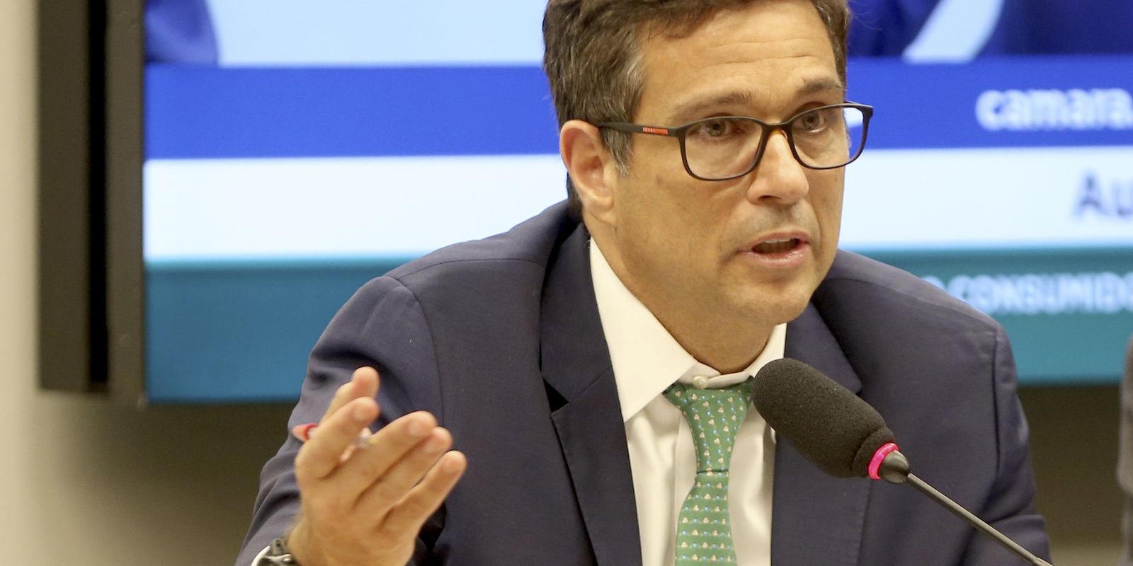 Privado: Presidente do BC: inflação está alta, mas há sinais de estabilização
