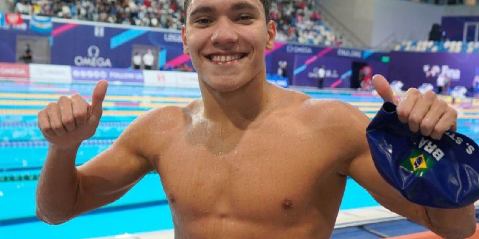 Privado: Revelação brasileira conquista ouro no Mundial Júnior de natação