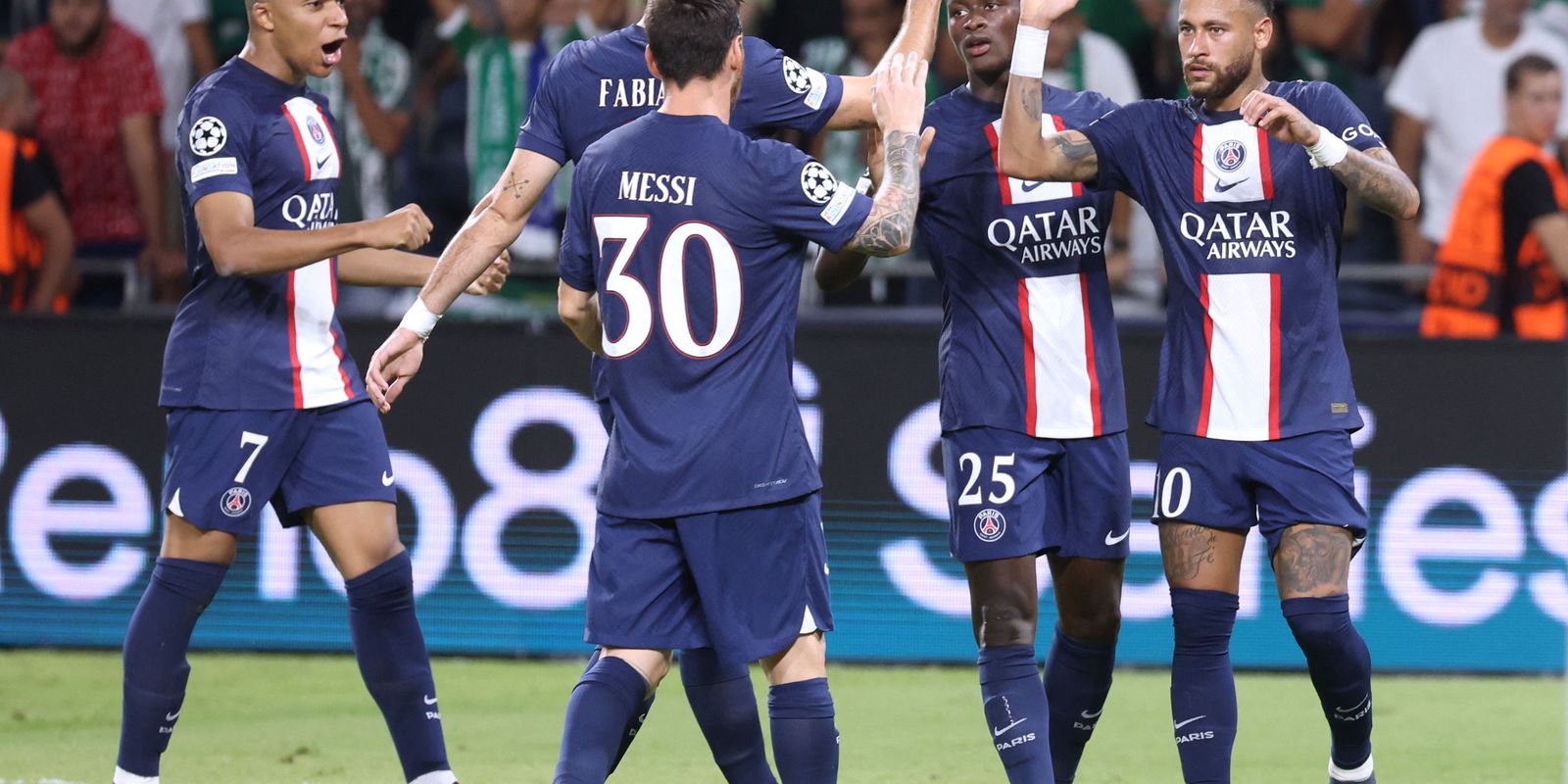 Privado: Mbappé, Messi e Neymar marcam e PSG vence na Liga dos Campeões