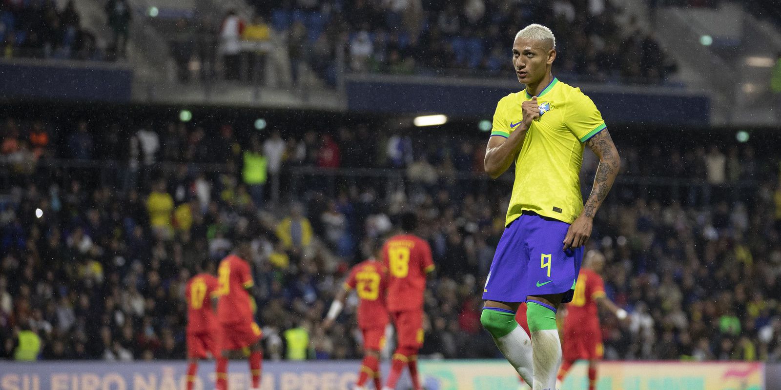 Privado: Com Richarlison artilheiro, Brasil derrota Gana em partida amistosa