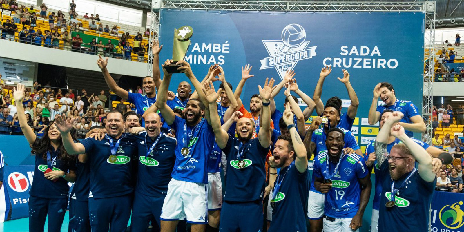Privado: Cruzeiro derrota Minas para conquistar Supercopa de vôlei masculino