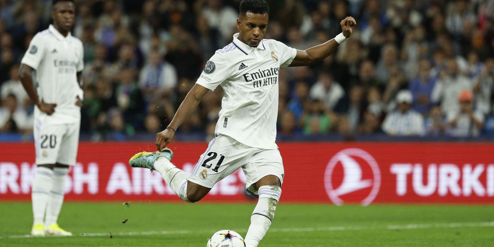 Privado: Com gols de Rodrygo e Vini Júnior, Real vence na Liga dos Campeões
