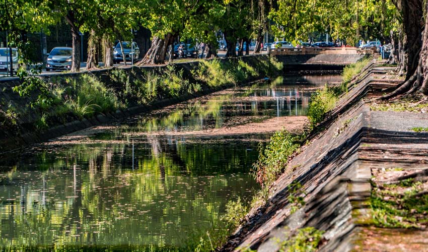 Investimento evita que 30 milhões de litros de esgoto caiam todo mês no canal da Visconde de Albuquerque