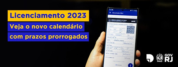 Detran.RJ prorroga prazo de licenciamento anual de veículos em 2023 e divulga novo calendário