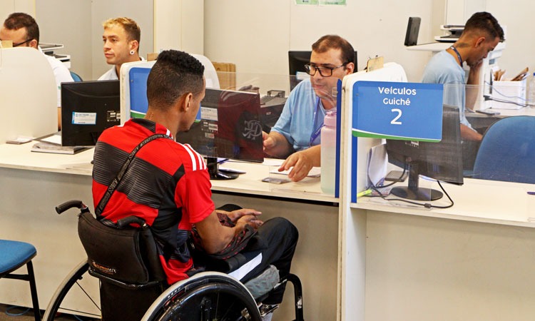 Detran atende público PCD com prioridade nesta sexta-feira (16/06)