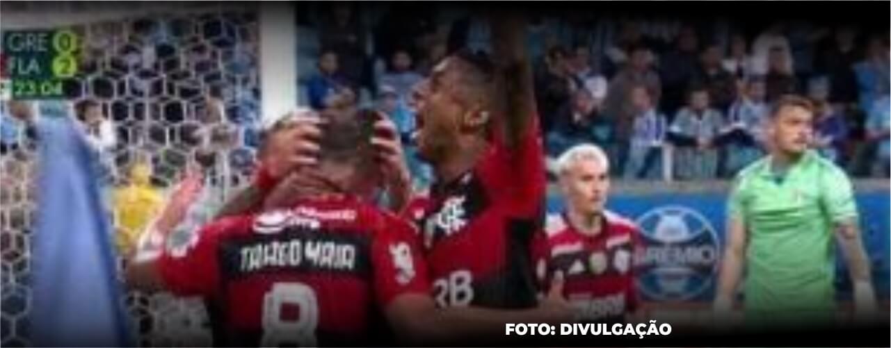 Flamengo mostra superioridade ao vencer o Grêmio fora de casa
