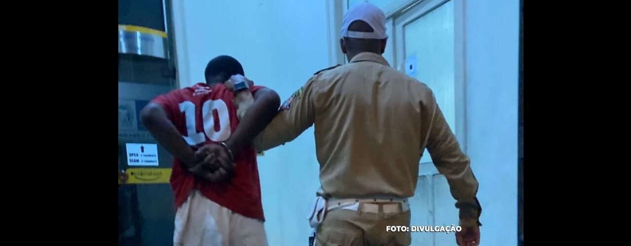 Homem Preso em Flagrante por Roubo e Estupro no Centro de Niterói