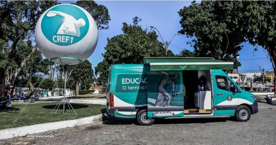 Caravana Digital do CREF1 em Itaboraí: benefícios para profissionais de educação física