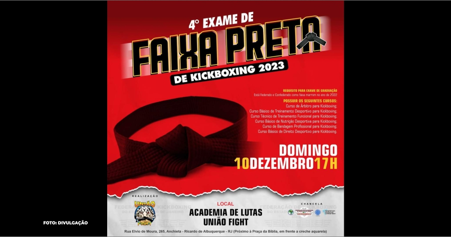4º EXAME DE FAIXA PRETA DE KICKBOXING 2023