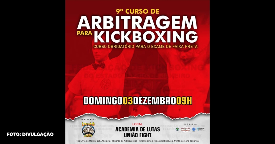 9º Curso de Arbitragem para Kickboxing 2023!