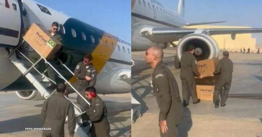 Avião brasileiro da FAB chega ao Egito para repatriar conterrâneos de Gaza