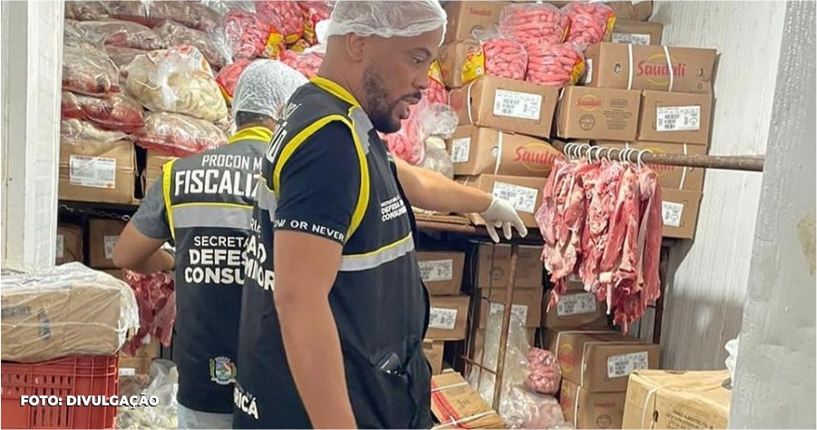Maricá: Procon descarta 52 kg de carne em supermercado