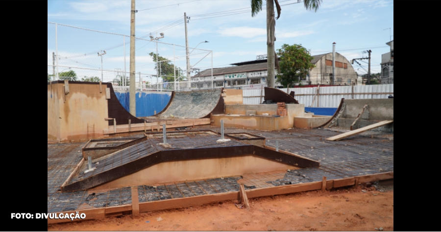Em Andamento: Construção de Pista de Skate na Praça do Rocha