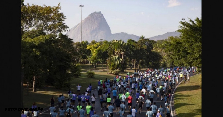 Convite para a 'Corrida de Virada' no Rio de Janeiro