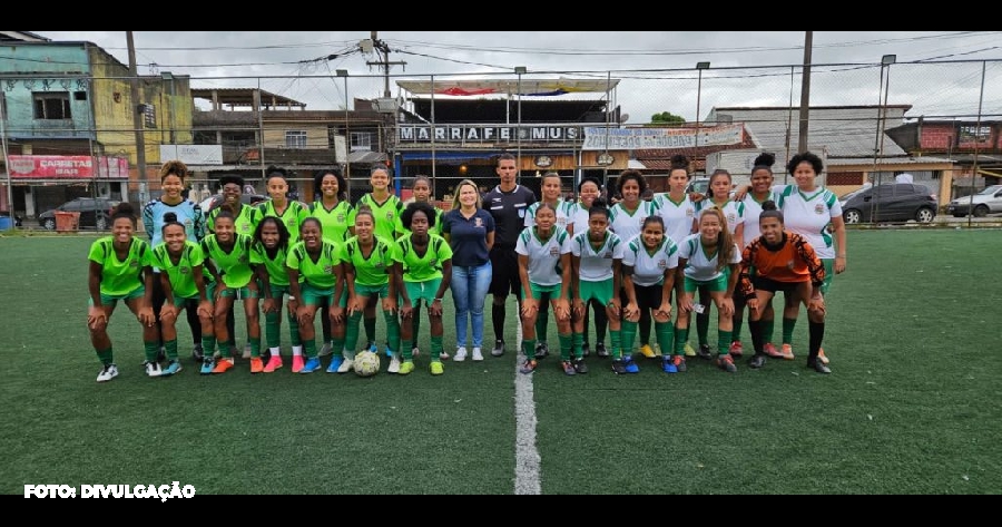 Equipe feminina do Jardim Catarina conquista a Taça das Comunidades em torneio de futebol society