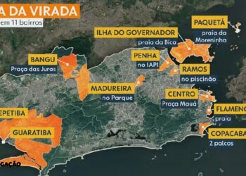 Réveillon no Rio de Janeiro: Diversidade de atrações em 12 Palcos pela Cidade