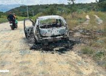 localização e identidade do corpo encontrados em carro incendiado