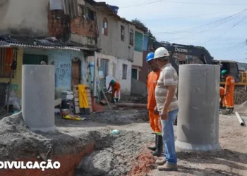 Obras de drenagem para acabar com alagamentos em São Gonçalo