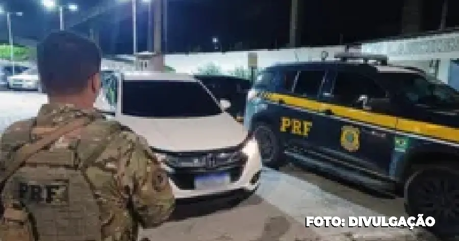 Niterói: Prisão de um homem que dirigia um Honda HRV clonado
