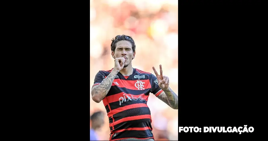 Pedro marca na vitória do Flamengo sobre o Fuminense e revela que será pai de gêmeos