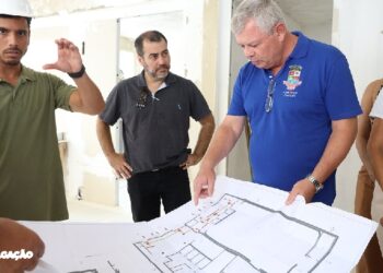 Prefeito Axel Grael Inspeciona Obras da Casa Aprendiz, Novo Polo Cultural na Zona Norte
