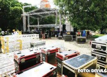 São Gonçalo Inicia Montagem de Palcos para o Carnaval Raiz 2024