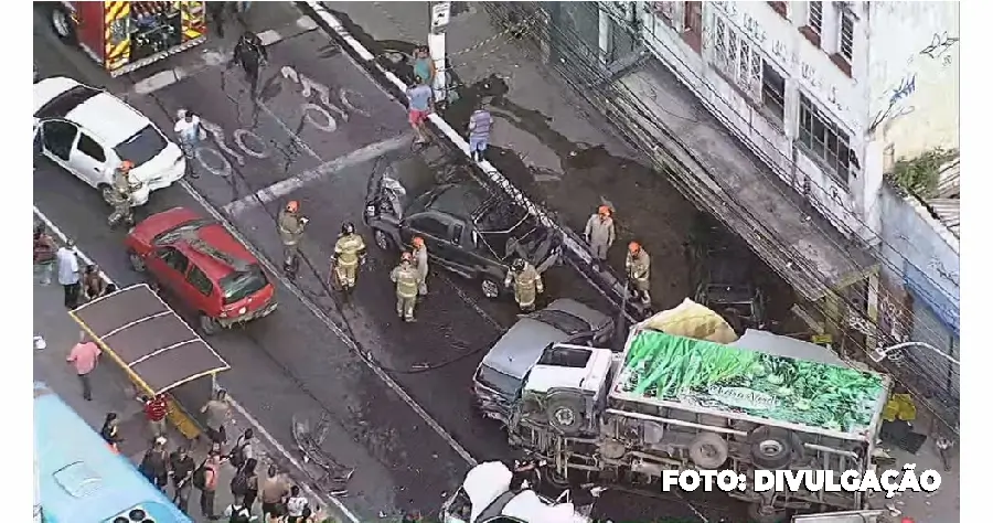 Grave Acidente em Niterói: 7 Feridos e 11 Veículos Destruídos após Perda de Controle de Caminhão