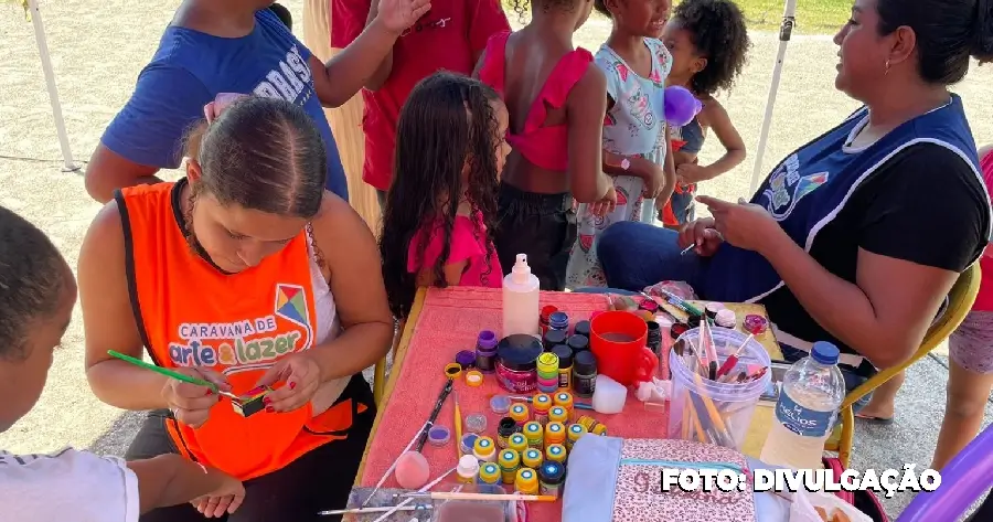 Caravana de arte e lazer chega aos Bairros Jardim República e Ipiíba!