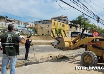 São Gonçalo: incidente ambiental no Centro, vazamento de óleo diesel