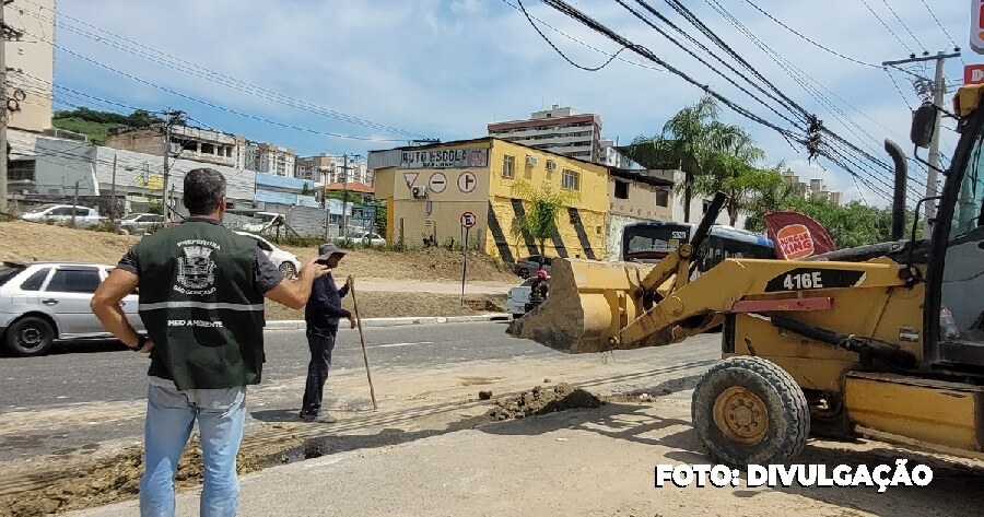 São Gonçalo: incidente ambiental no Centro, vazamento de óleo diesel