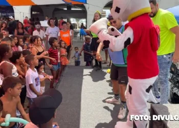 Uma manhã de alegria para as crianças do Miriambi