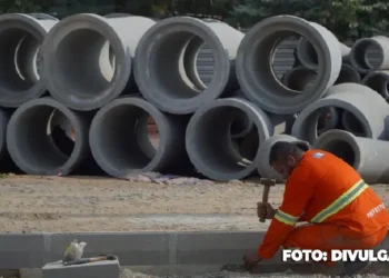 Revitalização da Praça do Colubandê em São Gonçalo, Rede de drenagem em andamento