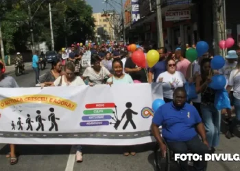 Evento no Centro de São Gonçalo destaca importância da conscientização