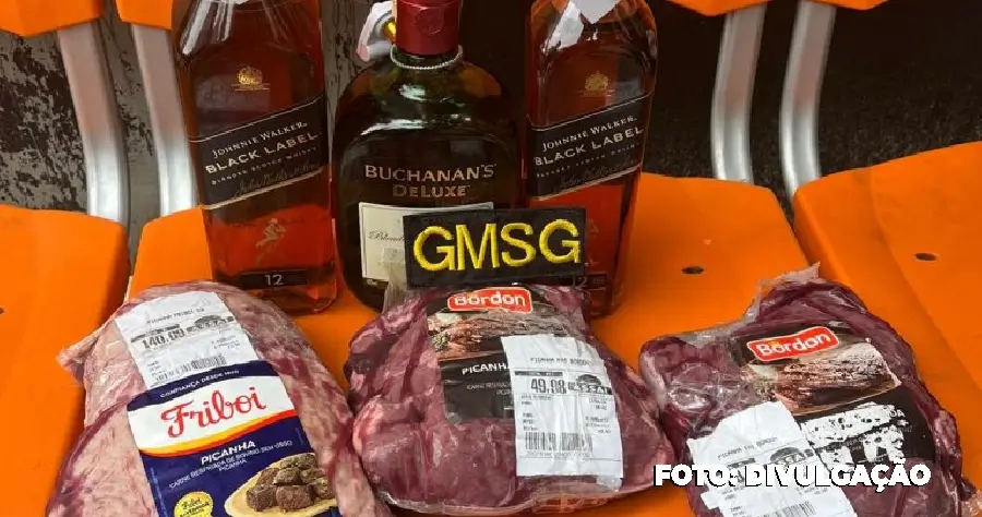 Suspeito de furto de carne e bebidas álcoolicas é detido em São Gonçalo