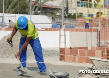 O Progresso da nova quadra na Praça da Lagoinha