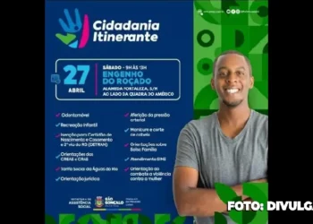 Projeto Cidadania itinerante prestação de serviços neste sábado no Engenho do Roçado