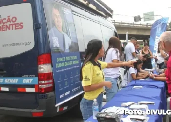 Ação de autocuidado e segurança no trânsito em São Gonçalo