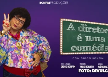 Espetáculo "A Diretora é uma Comédia" chega ao teatro Municipal de São Gonçalo