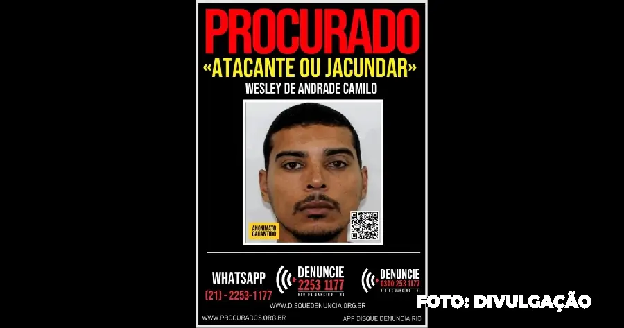 Acusado de Tráfico de Drogas em Rio Bonito: Polícia em Busca de Wesley de Andrade Camilo