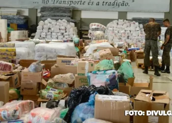 Cidade se une em prol das vítimas das enchentes